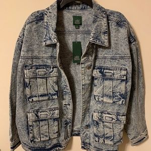 NWT Oversized Jean Jacket
